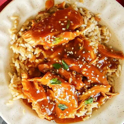Instant Pot Honey Sesame Chicken Taste of the Frontier