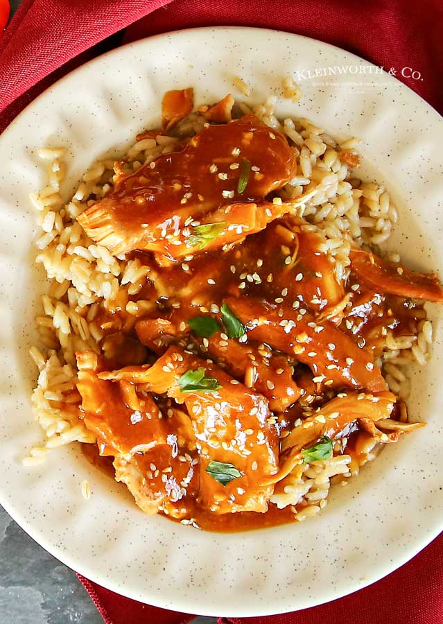 Instant Pot Honey Sesame Chicken dinner recipe