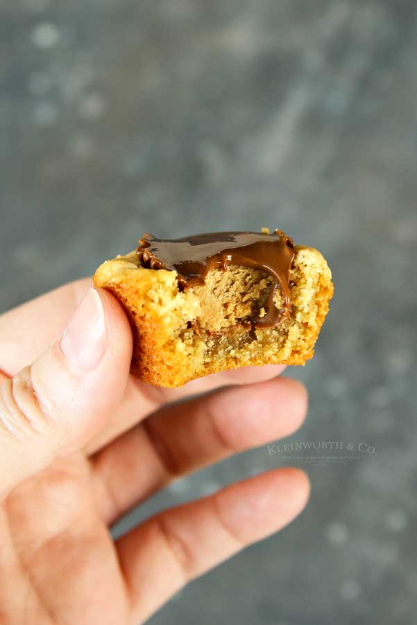 Holiday cookies - Peanut Butter Cookie Cups