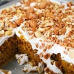 pumpkin caramel cake