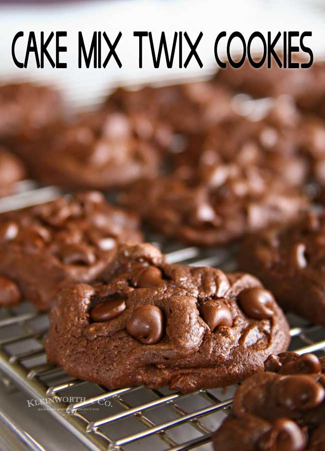 Cake Mix Twix Cookie Recipe