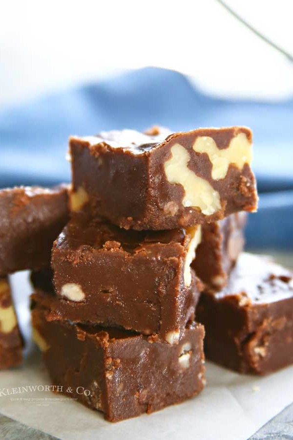 Christmas Recipe - 5-Minute Walnut Fudge