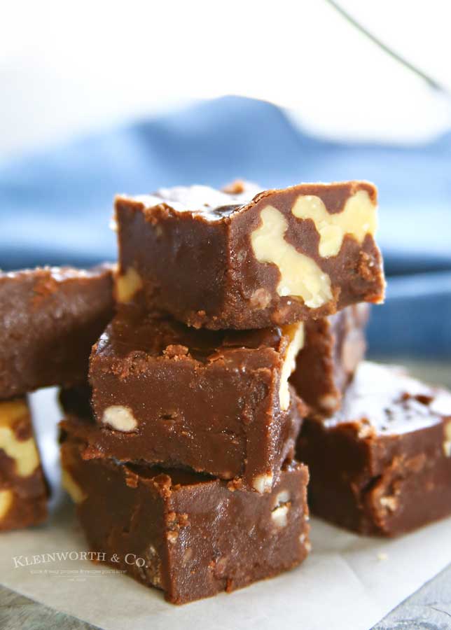 Christmas Recipe - 5-Minute Walnut Fudge