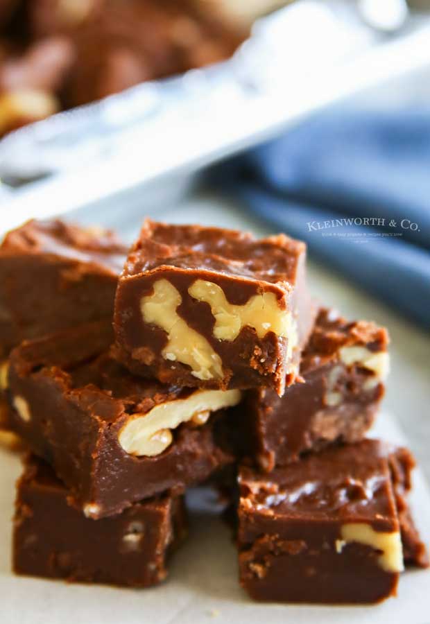 Holiday Recipe - 5-Minute Walnut Fudge