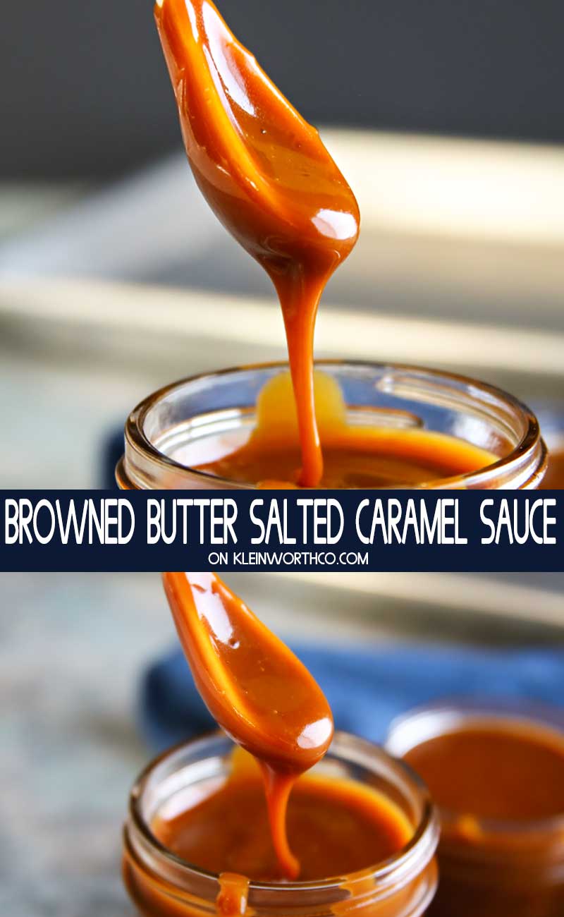 Browned Butter Salted Caramel Sauce