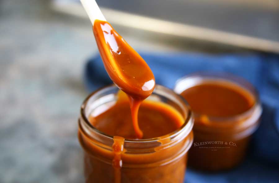 Dessert dip - Browned Butter Salted Caramel Sauce