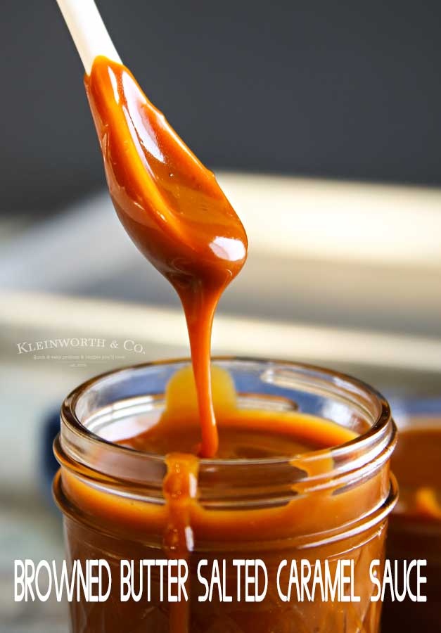 Browned Butter Salted Caramel Sauce