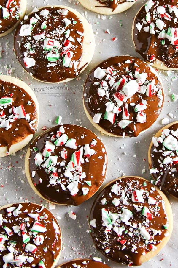 holiday shortbread cookies