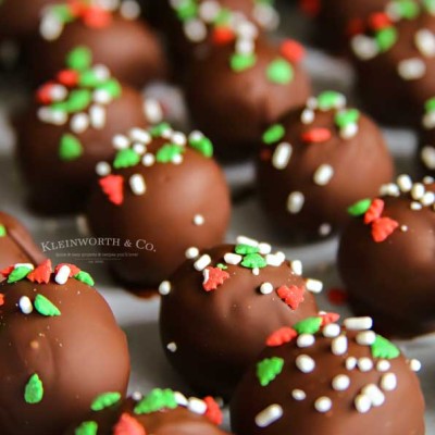 Chocolate Nut Clusters (or Reindeer Poo) - Kleinworth & Co