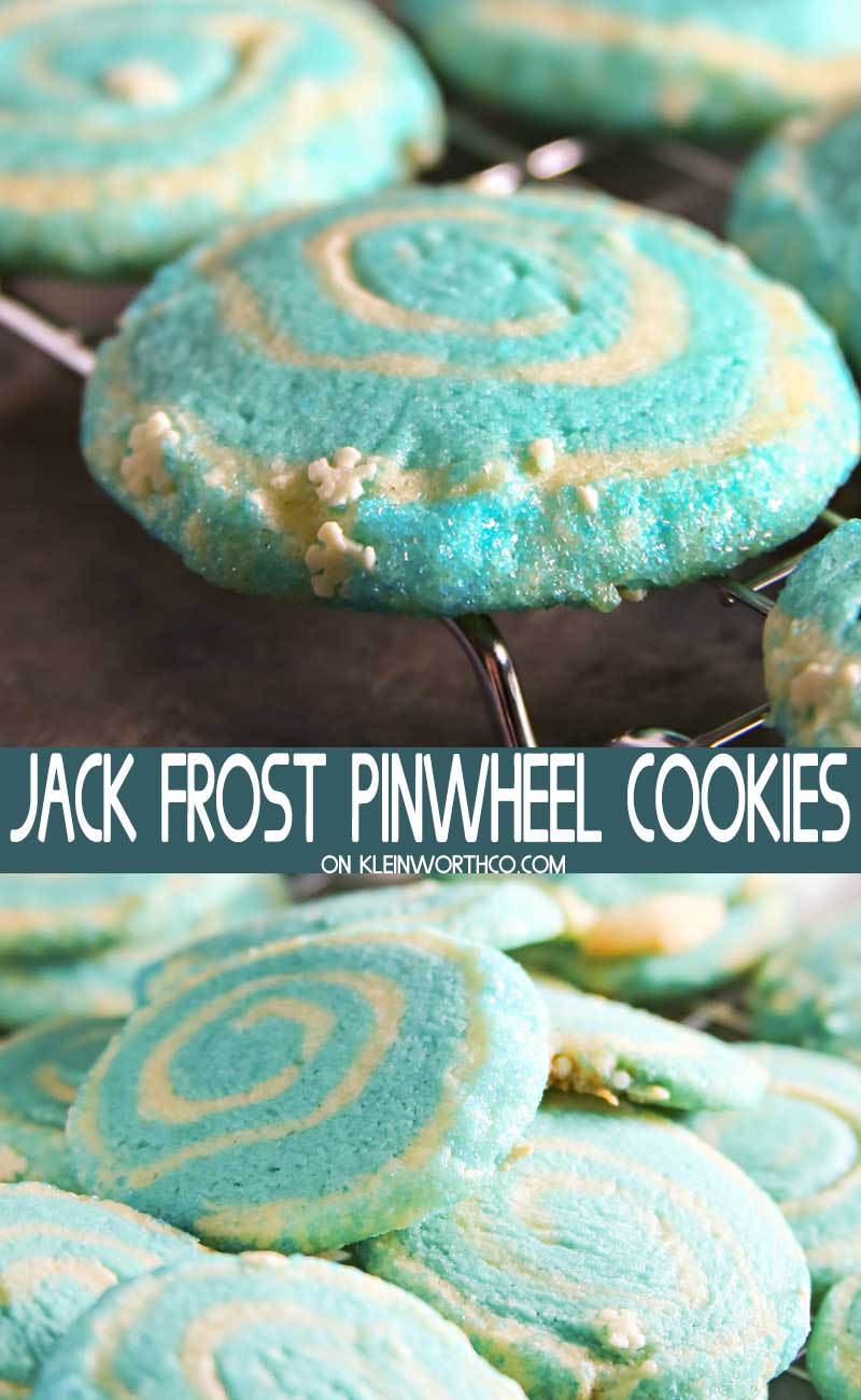 Jack Frost Pinwheel Cookies