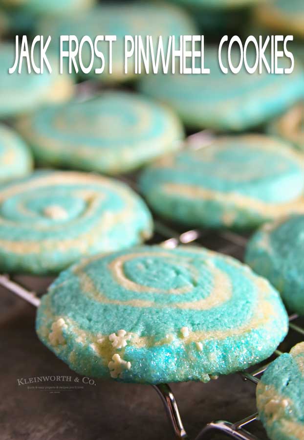 Jack Frost Pinwheel Cookies