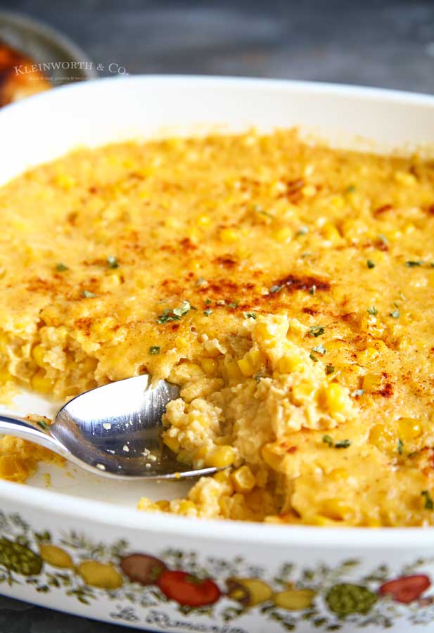 Holiday side dish - Microwave Corn Pudding