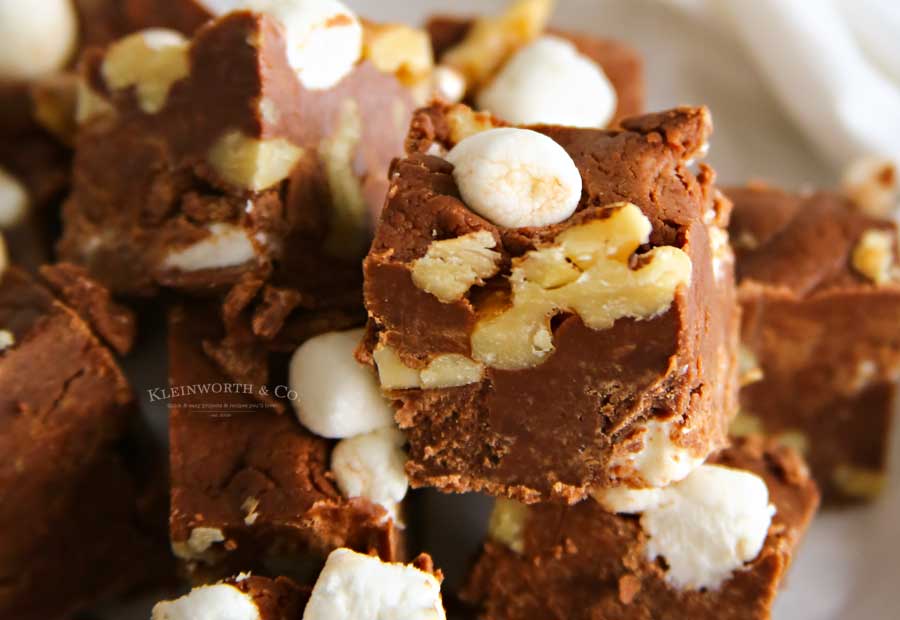 Rocky Road Fudge