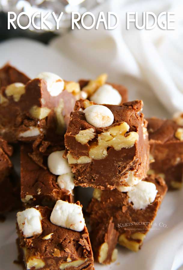 Rocky Road Fudge recipe