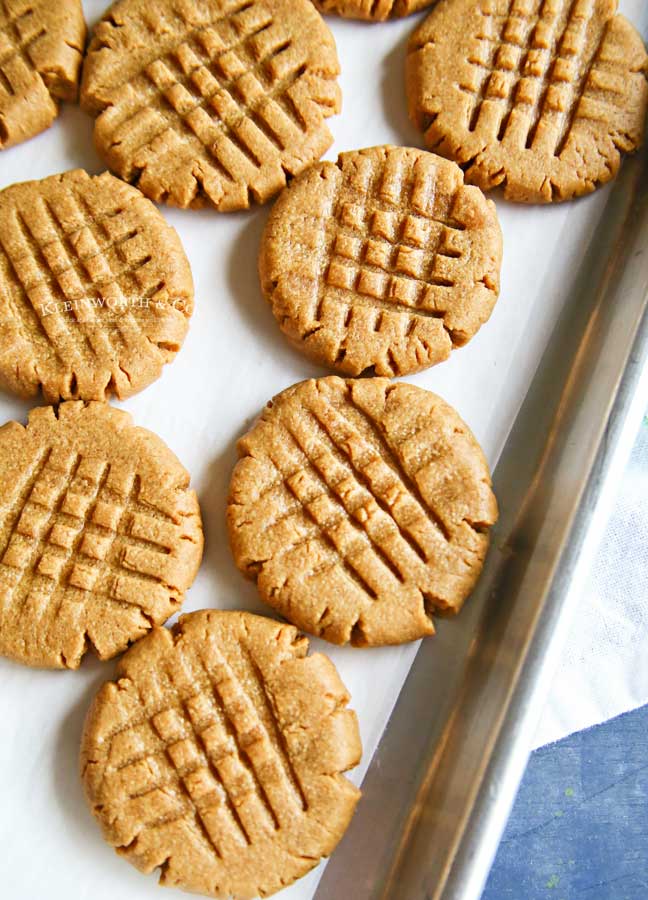 Cookie-dessert - 3-Ingredient Peanut Butter Cookies