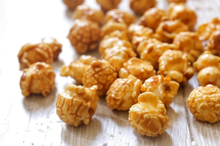 Instant Pot Caramel Popcorn