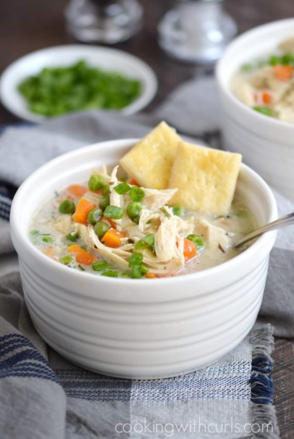 Instant Pot Chicken Pot Pie Soup