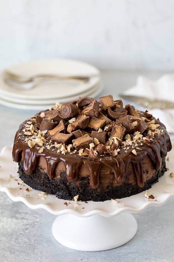 Nutella Rolo Cheesecake