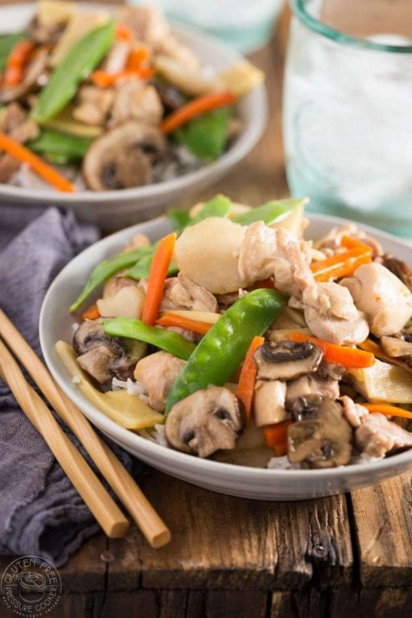 Pressure Cooker Moo Goo Gai Pan