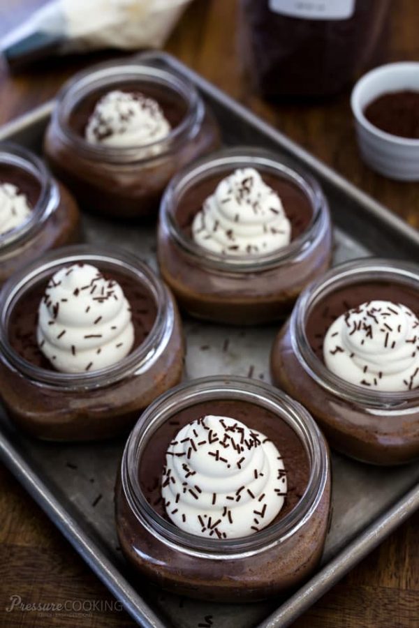 Chocolate Pots de Crème