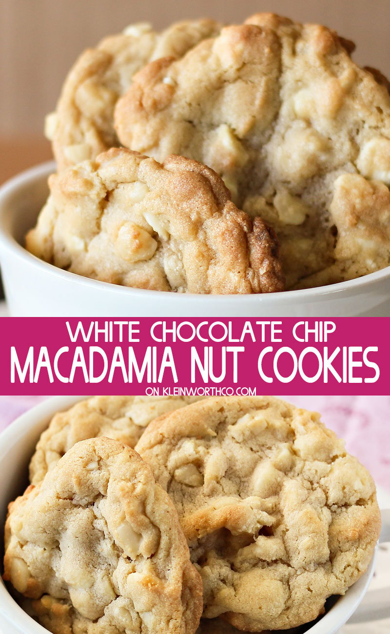 White Chocolate Macadamia Nut Cookies