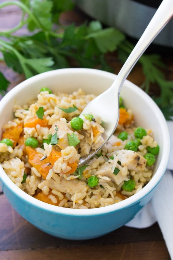 Easy Instant Pot Chicken and Rice