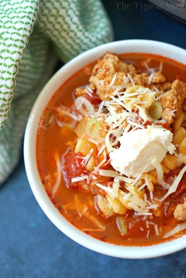 Instant Pot Lasagna Soup