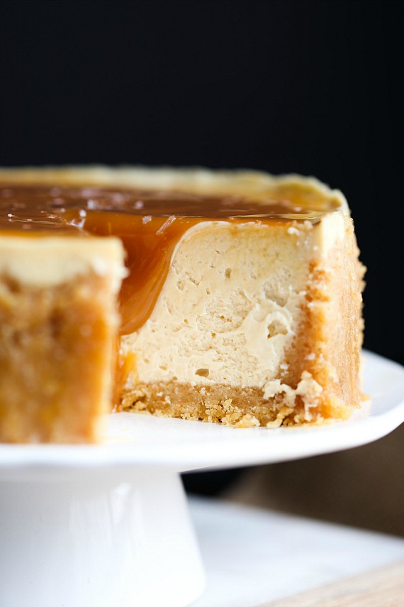 Instant Pot Salted Caramel Cheesecake