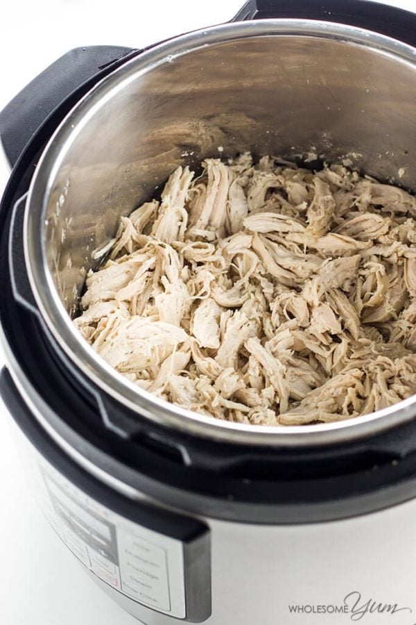 Instant Pot shredded chicken 