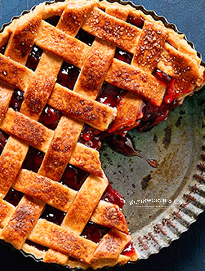 recipe for Cherry Pie - Air Fryer