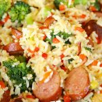 Cheesy Broccoli Sausage Skillet Dinner