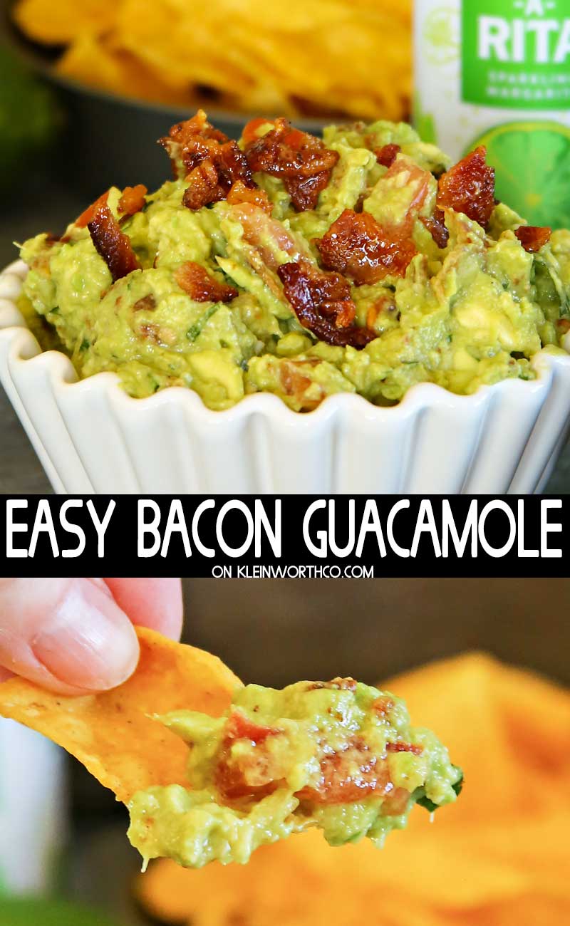 Easy Bacon Guacamole