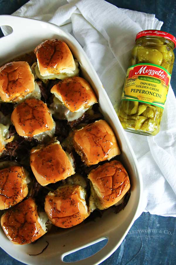 How to make Pressure Cooker Italian Beef Sliders