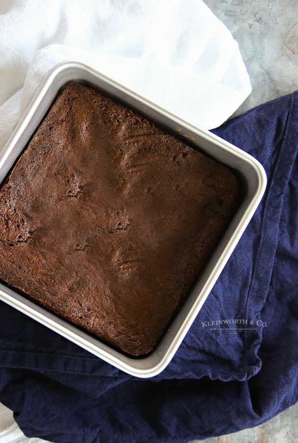 chocolate fudge Air Fryer Brownies