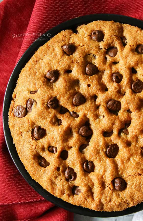 Ninja Test Kitchen  Skillet chocolate chip cookie, Skillet cookie, Cookies  recipes chocolate chip