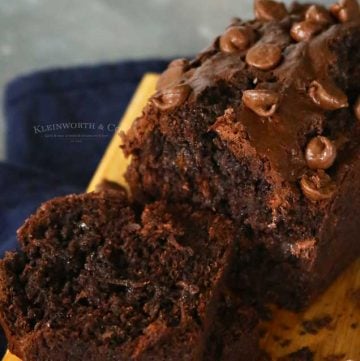 How to make Air Fryer Chocolate Zucchini Bread