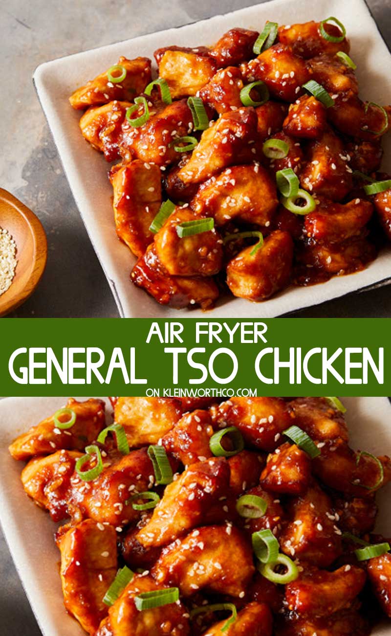 Easy General Tso’s Chicken - Air Fryer