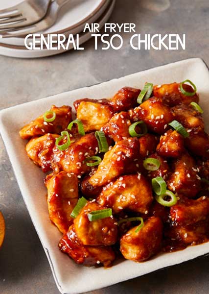 Easy General Tso’s Chicken - Air Fryer