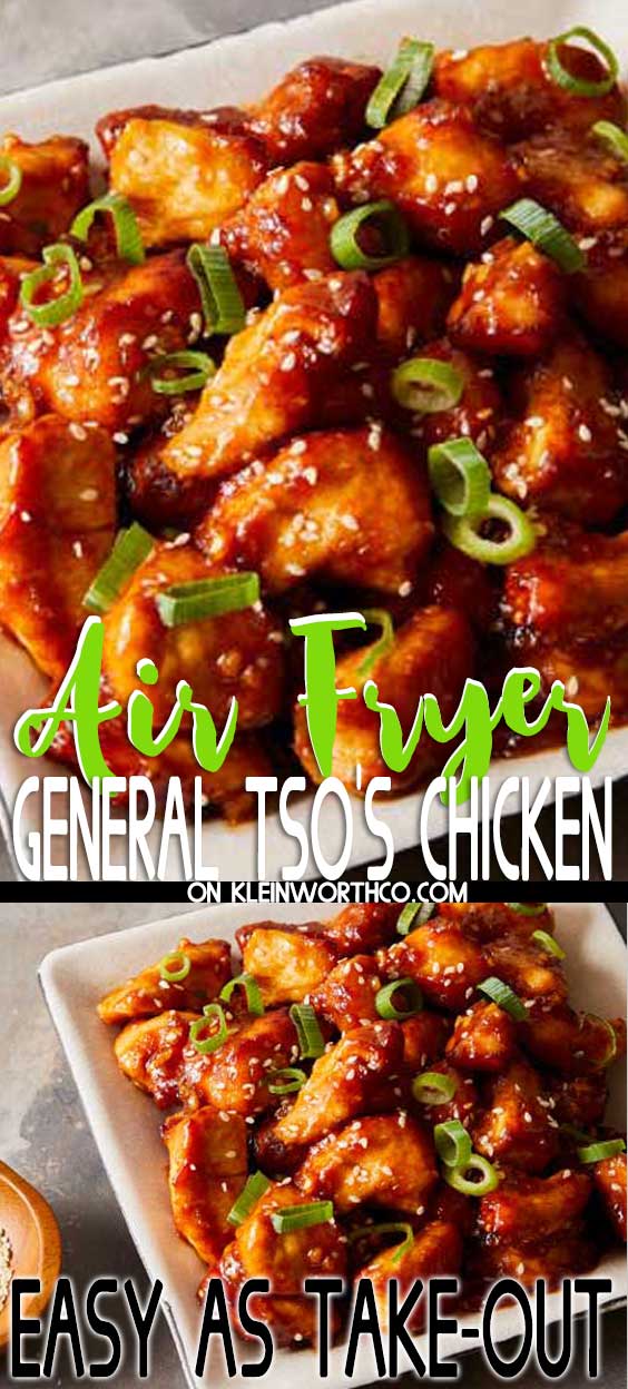 air fryer general tso chicken