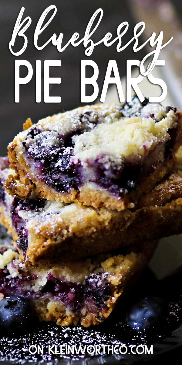 The best Blueberry Pie Bars dessert recipe