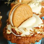 Carrot Cake Cupcakes with Cream Cheese Frosting