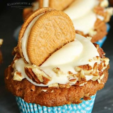 How to make Carrot Cake Cupcakes with Cream Cheese Frosting