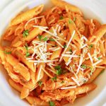 how to make Fredo Marinara Chicken Penne Pasta