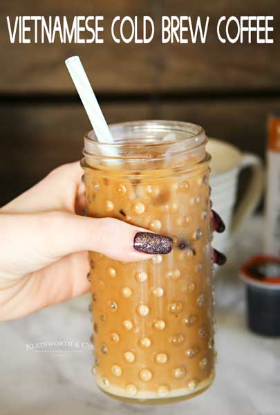 Vietnamese Cold Brew Coffee