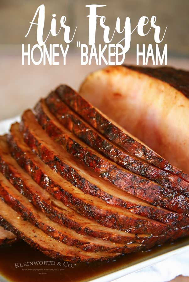 Air Fryer Honey Baked Ham