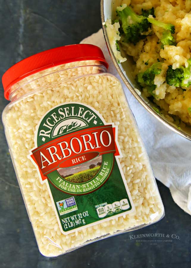 Arborio rice - Cheesy Broccoli Rice