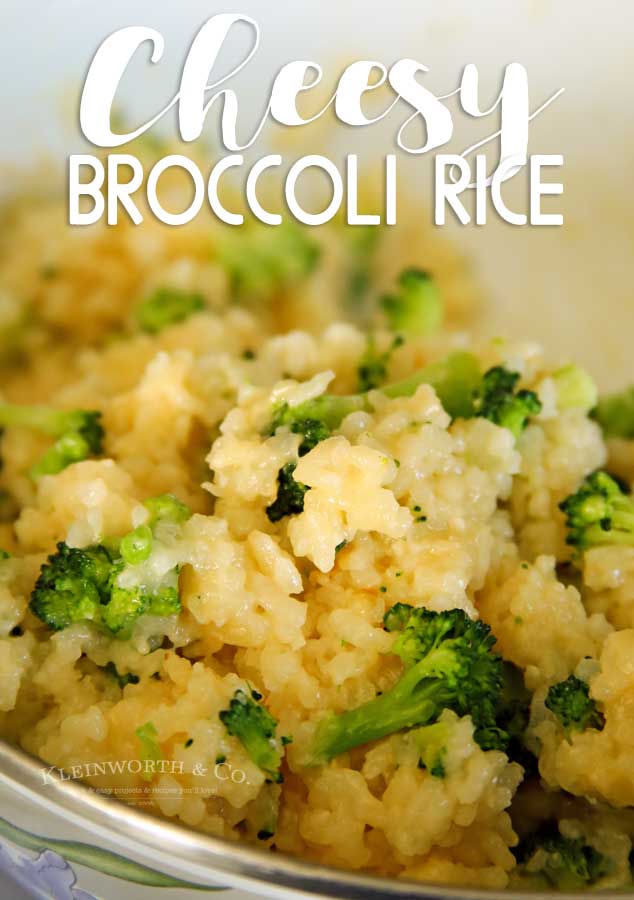 Cheesy Broccoli Rice