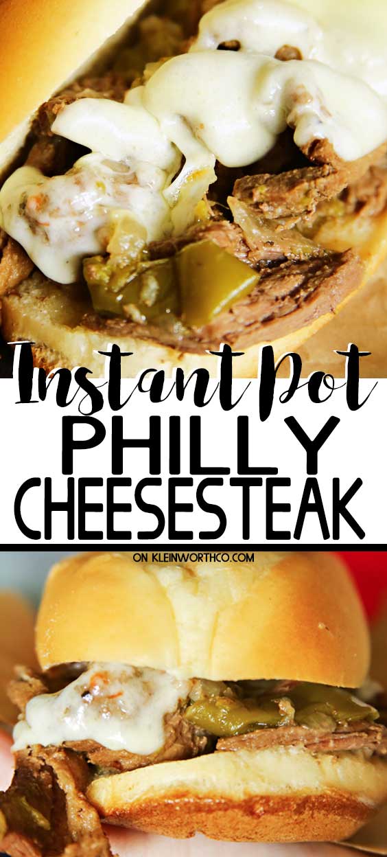 Instant Pot Philly Cheesesteak