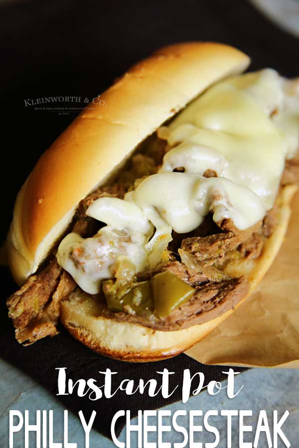 Instant Pot Philly Cheesesteak