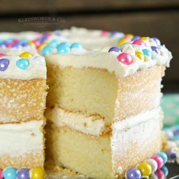2 layer white cake recipe